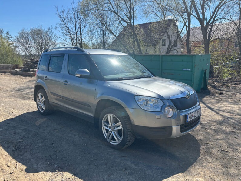 
								Škoda Yeti 2.0 TDI 4×4, 125 kW, 2011, manuál full									