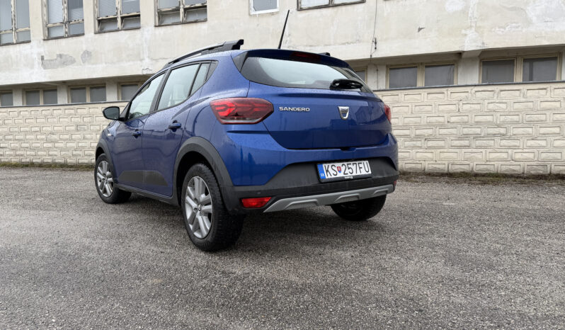 
								Dacia Sandero Stepway 1.0TCe LPG 67kW Prvý Majiteľ full									